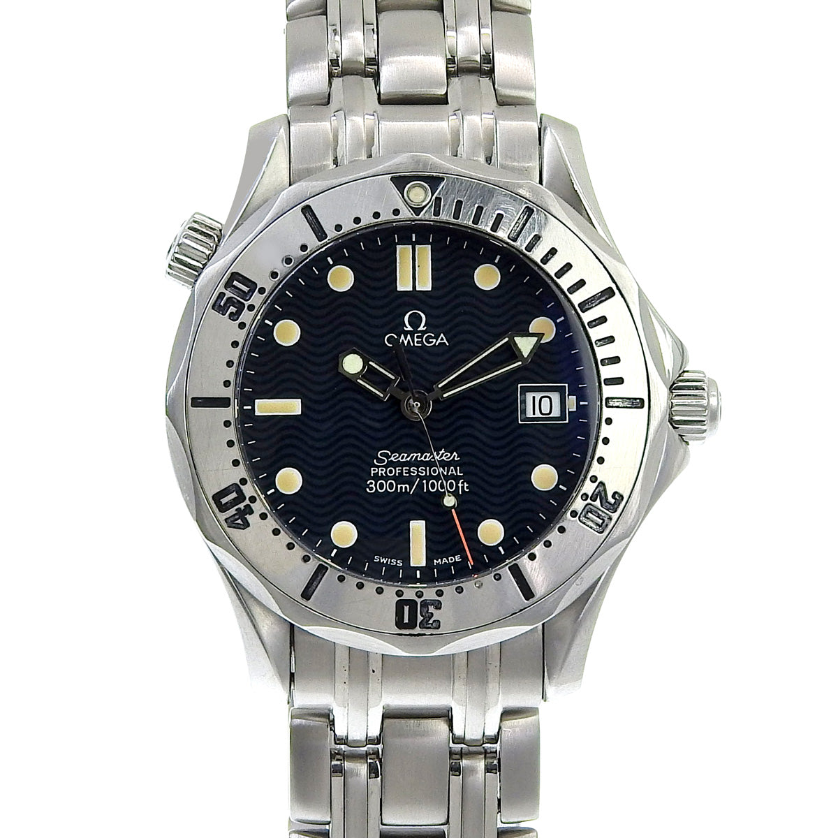 シーマスター300 プロフェッショナル 2562.80 SS ブルー クオーツ ユニセックス
