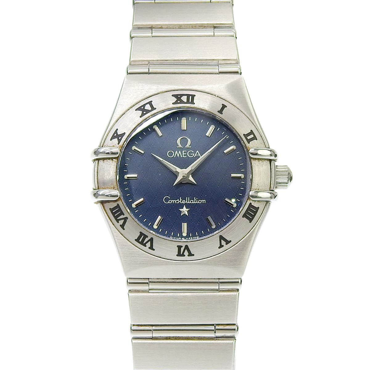 コンステレーション 1562.40 SS ネイビー クオーツ レディース