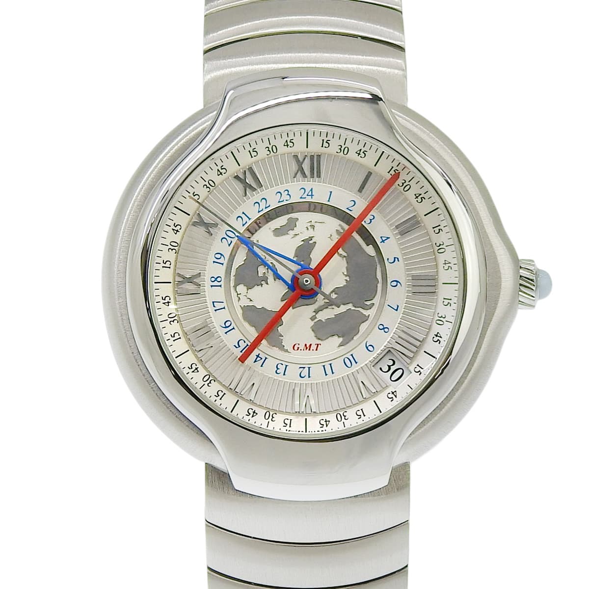 ミレニアム GMT 1844本限定 BB8023 SS ホワイト 自動巻き メンズ