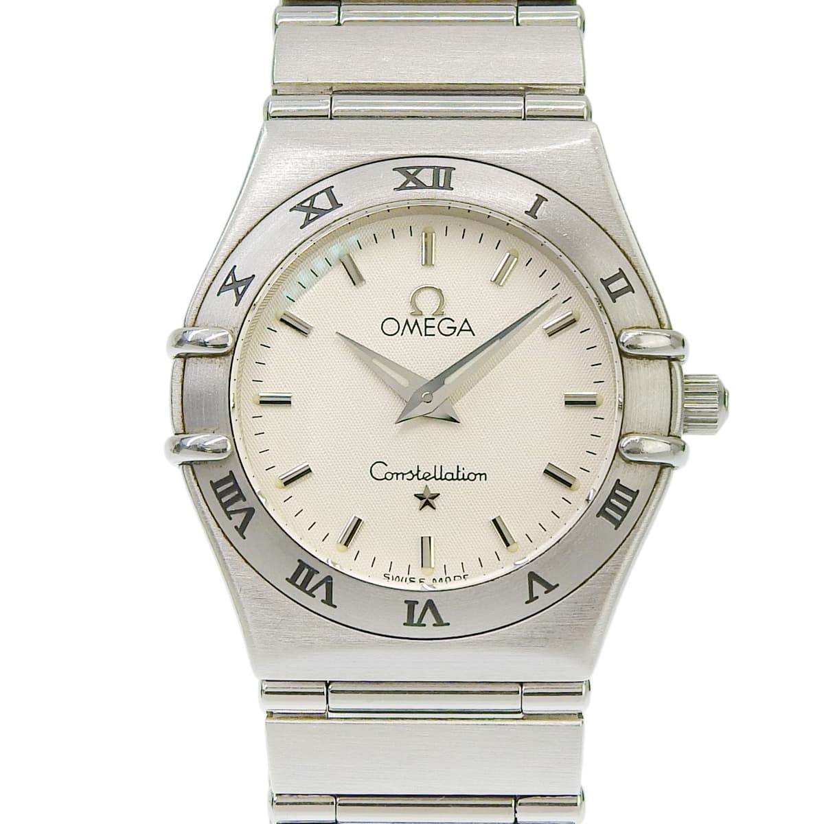 コンステレーション 1572.30 SS ホワイト クオーツ レディース