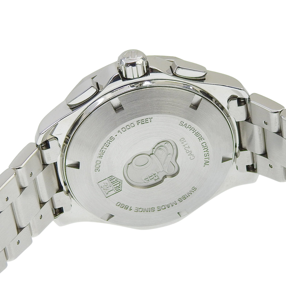 Aquaracer Chronograph CAP2110 SS Black Automatic Men's