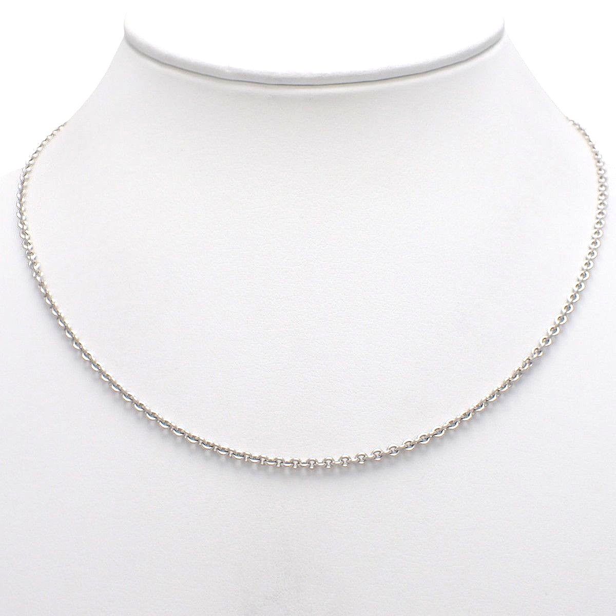 フォルサチェーン ネックレス ホワイトゴールド K18WG 8.2g