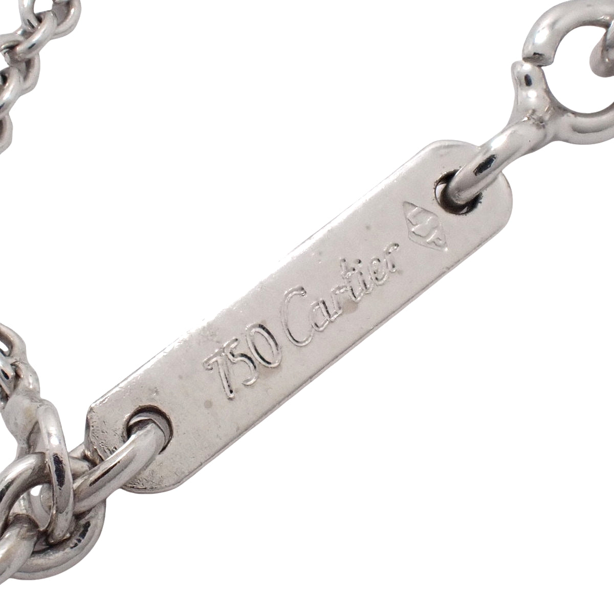 Forsa Chain Necklace White Gold K18WG 8.2g