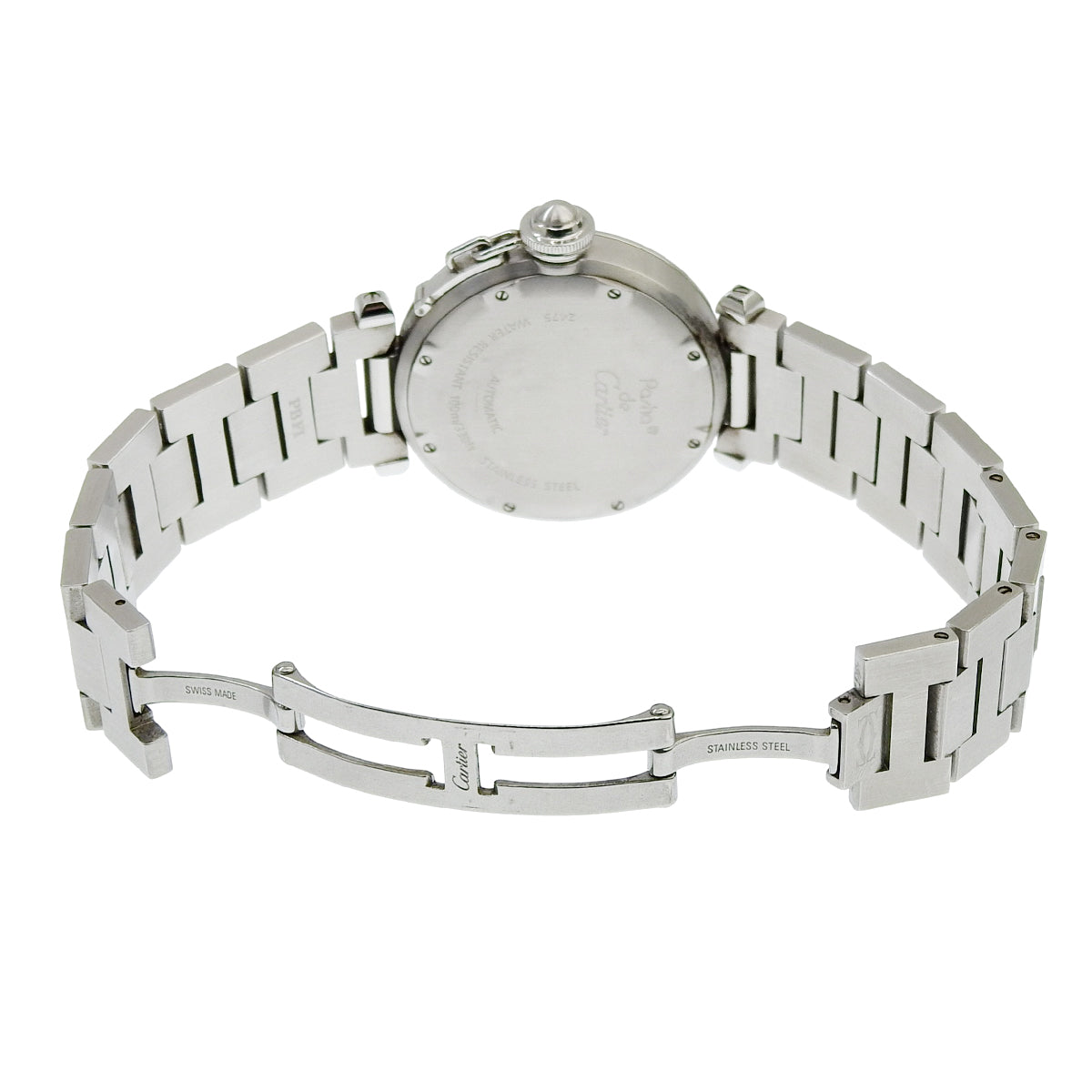 帕莎C Big Date W31047M7 SS 海军蓝 自动上链 男士