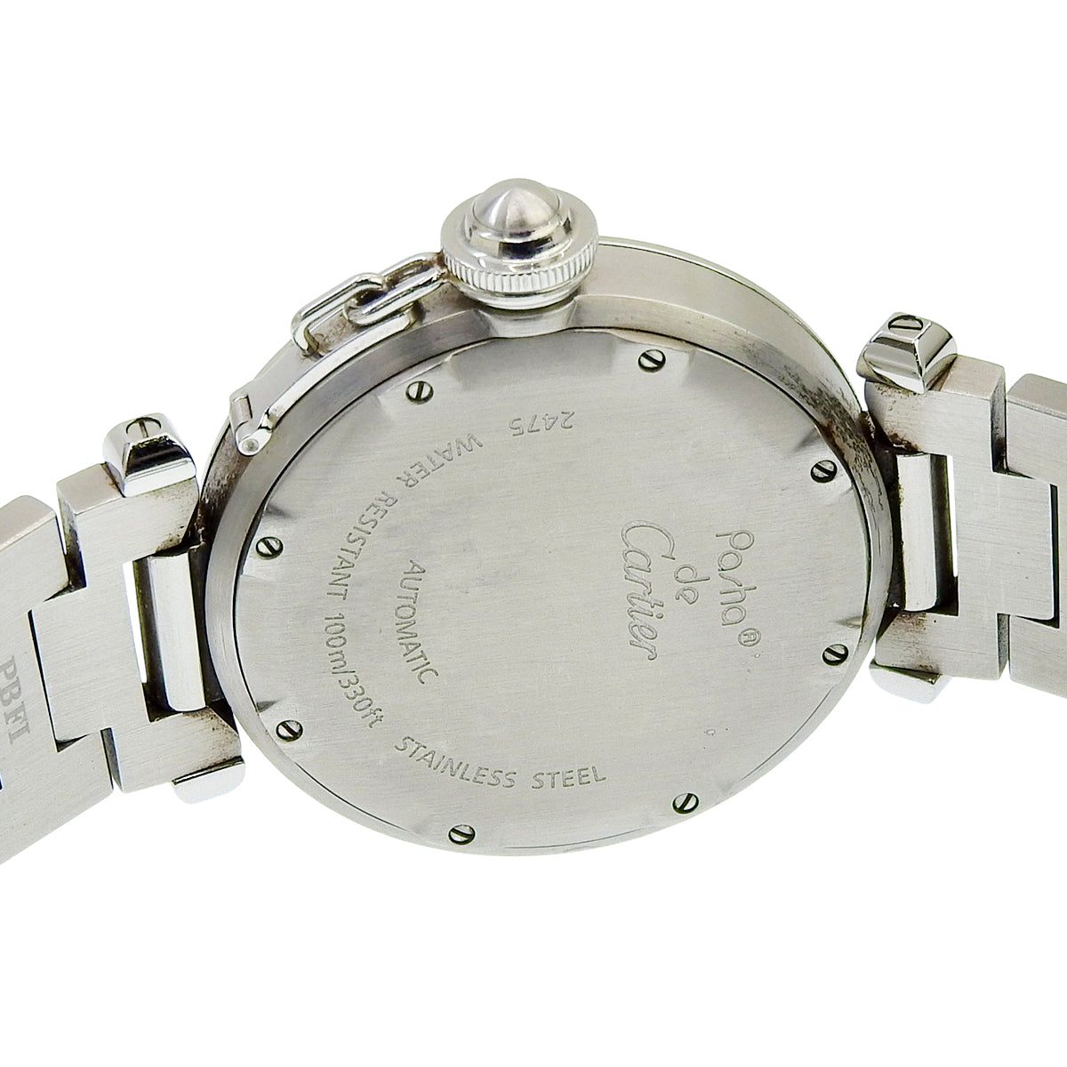 帕莎C Big Date W31047M7 SS 海军蓝 自动上链 男士