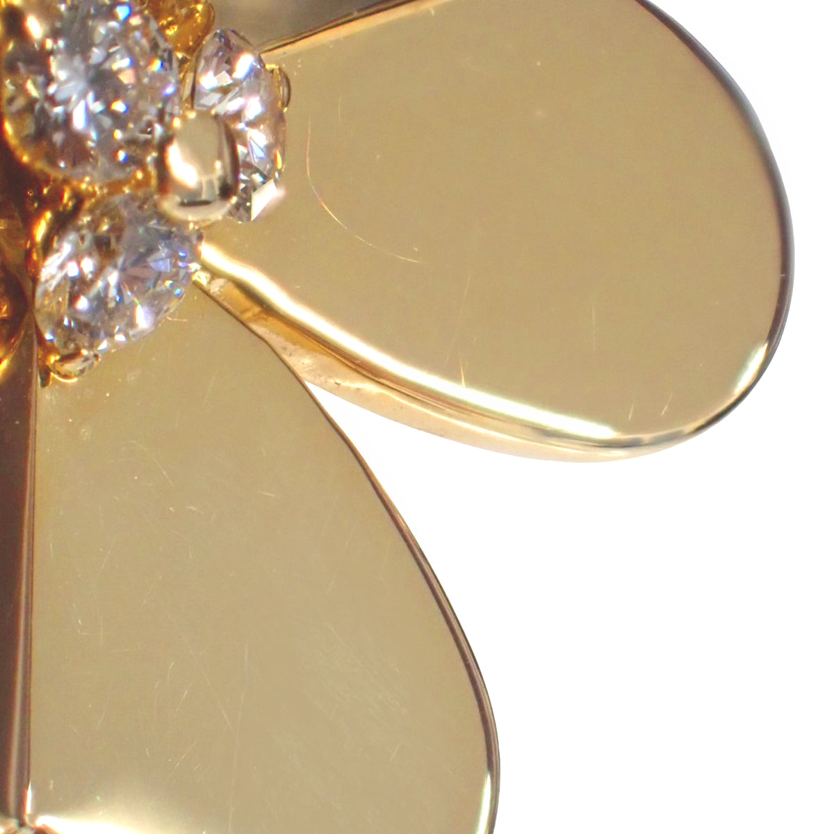 フリヴォル アントレ レ ドア リング ダイヤモンド イエローゴールド K18YG 53 11.1g