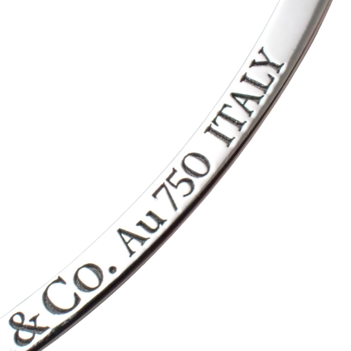 Tiffany & Co. T Smile 项链,小号,钻石,白金 K18WG,2.4克|中古奢侈品牌专卖店|东京涩谷|alamode