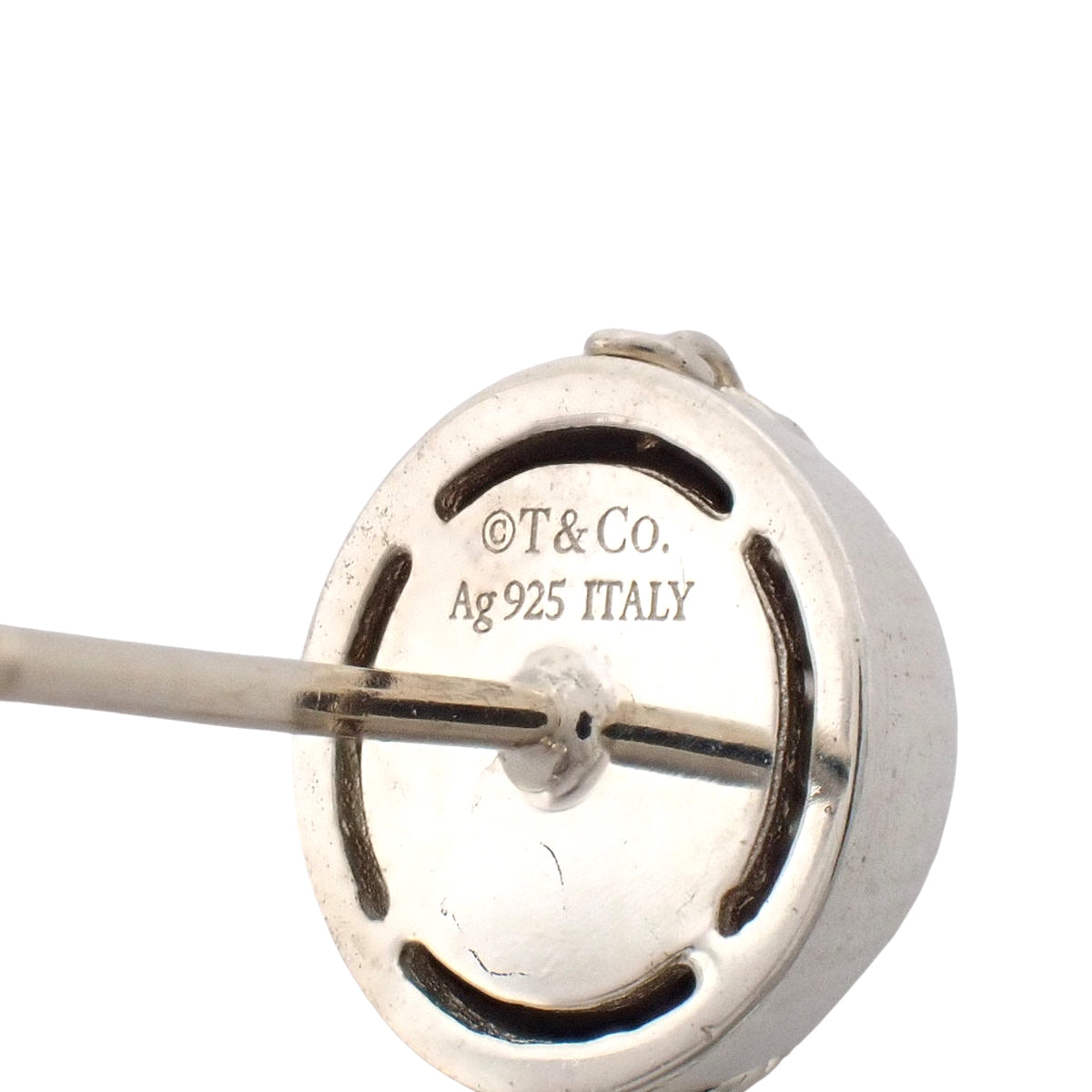 硬件三坠耳环 银色 SV925