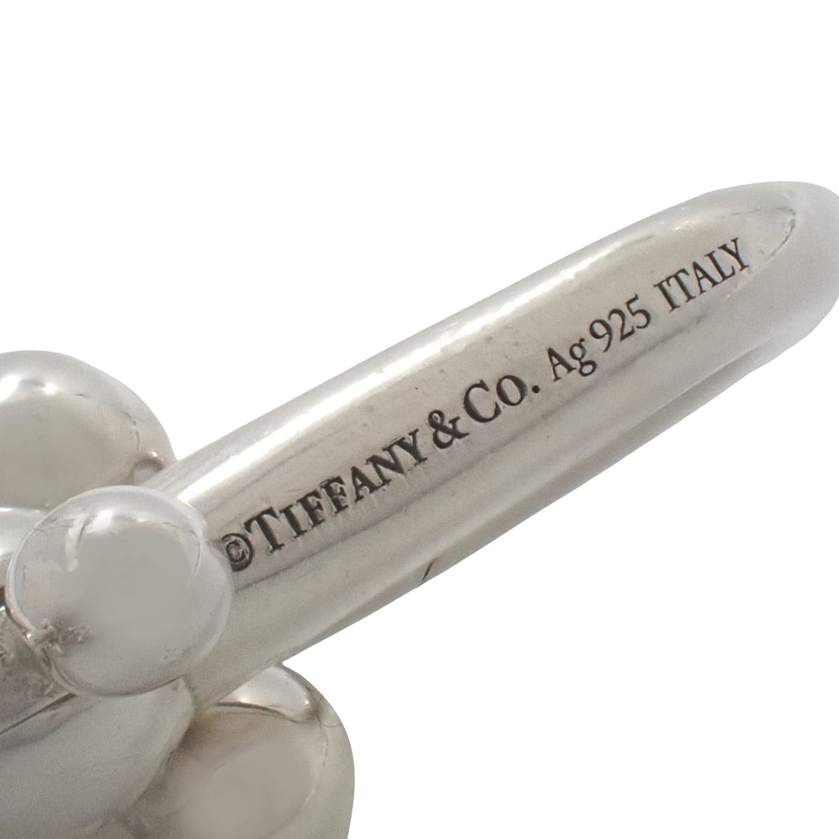 Large link bracelet in silver SV925