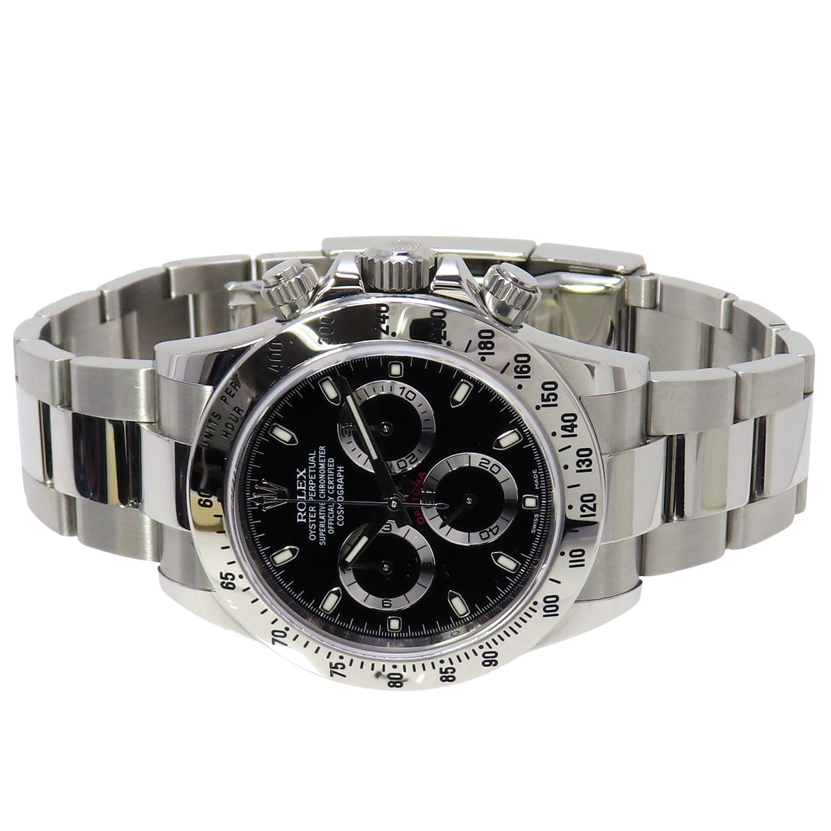 デイトナ 116520 SS ランダム番 ブラック 自動巻き メンズ