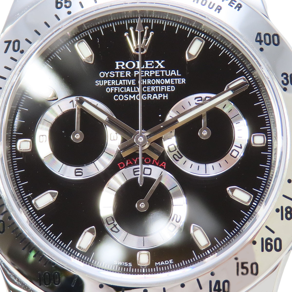 Daytona 116520 SS Random Number Black Automatic Men's