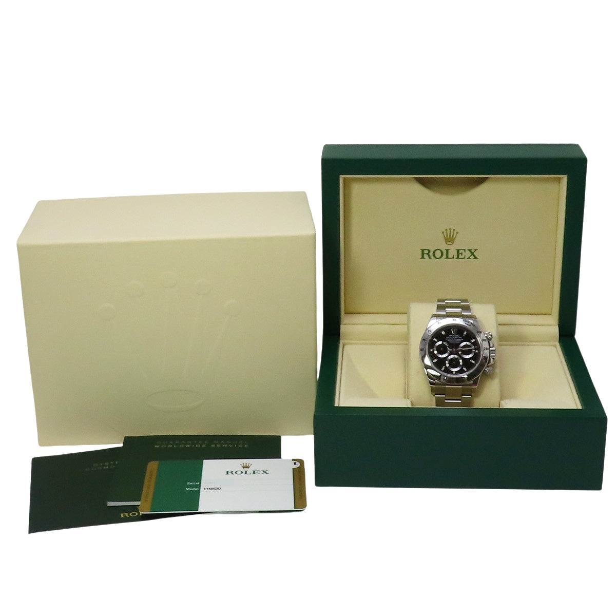 Daytona 116520 SS Random Number Black Automatic Men's