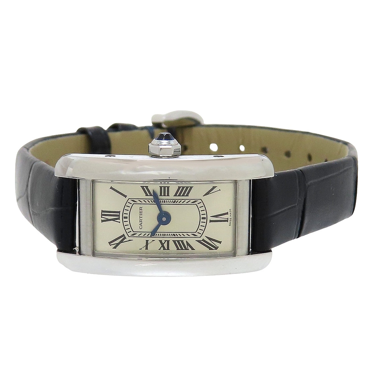 タンクアメリカンミニ WSTA0081 SS/革 シルバー クオーツ レディース