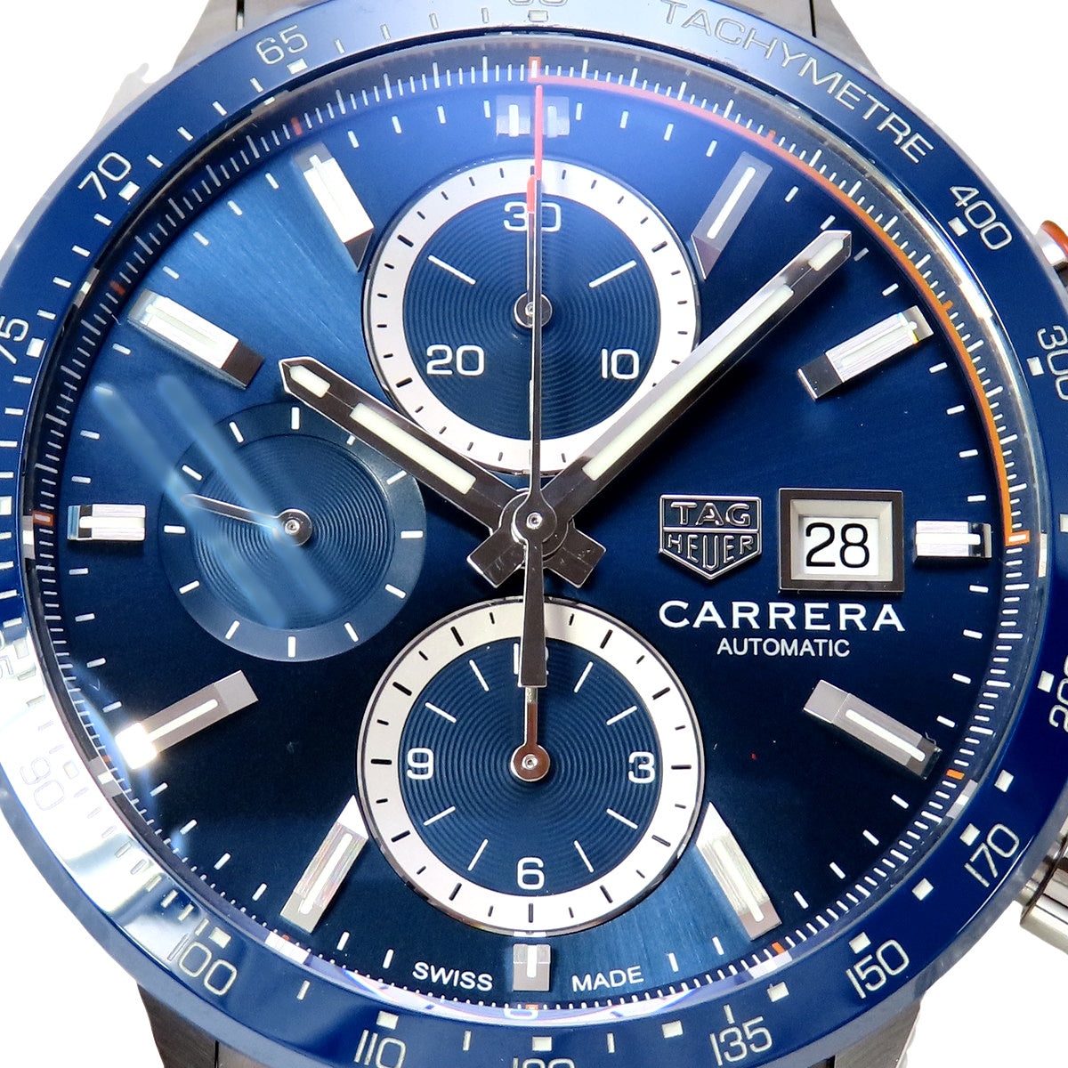 Carrera Calibre 16 CBM2112 SS Blue Automatic Men's