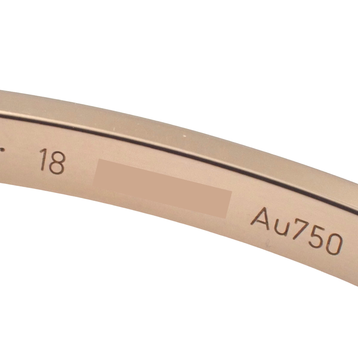 爱心手链,小号,粉红金,K18PG,20.3克