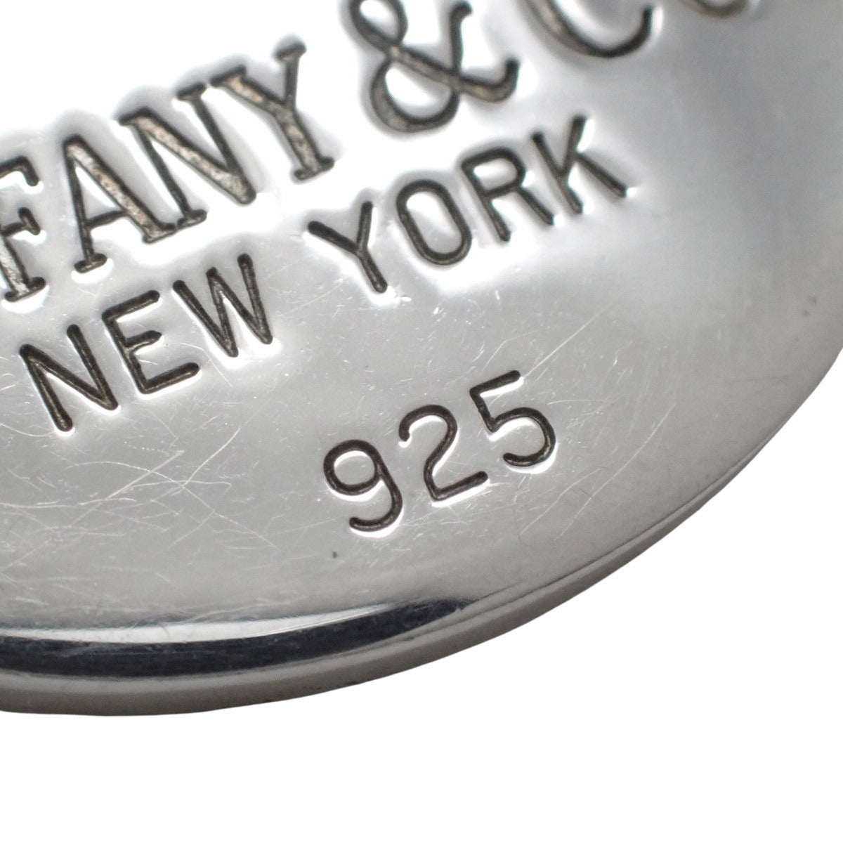 リターントゥ ネックレス シルバー SV925 オーバルタグ