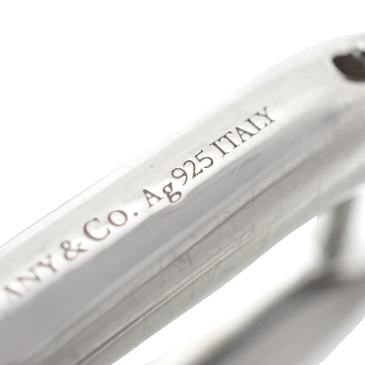 グラジュエイテッド リンク ピアス シルバー SV925