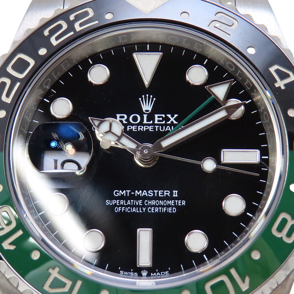 GMT-Master II Lefty 126720VTNR Stainless Steel Random Number Black Automatic Men's