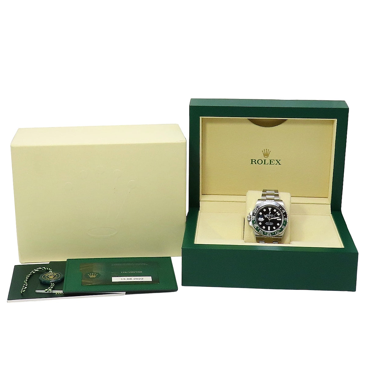 GMTマスターⅡ レフティー 126720VTNR SS ランダム番 ブラック 自動巻き メンズ