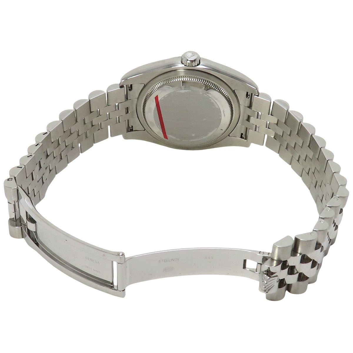 デイトジャスト 116234 WG/SS ウエーブ文字盤 6.9ダイヤ 自動巻き メンズ