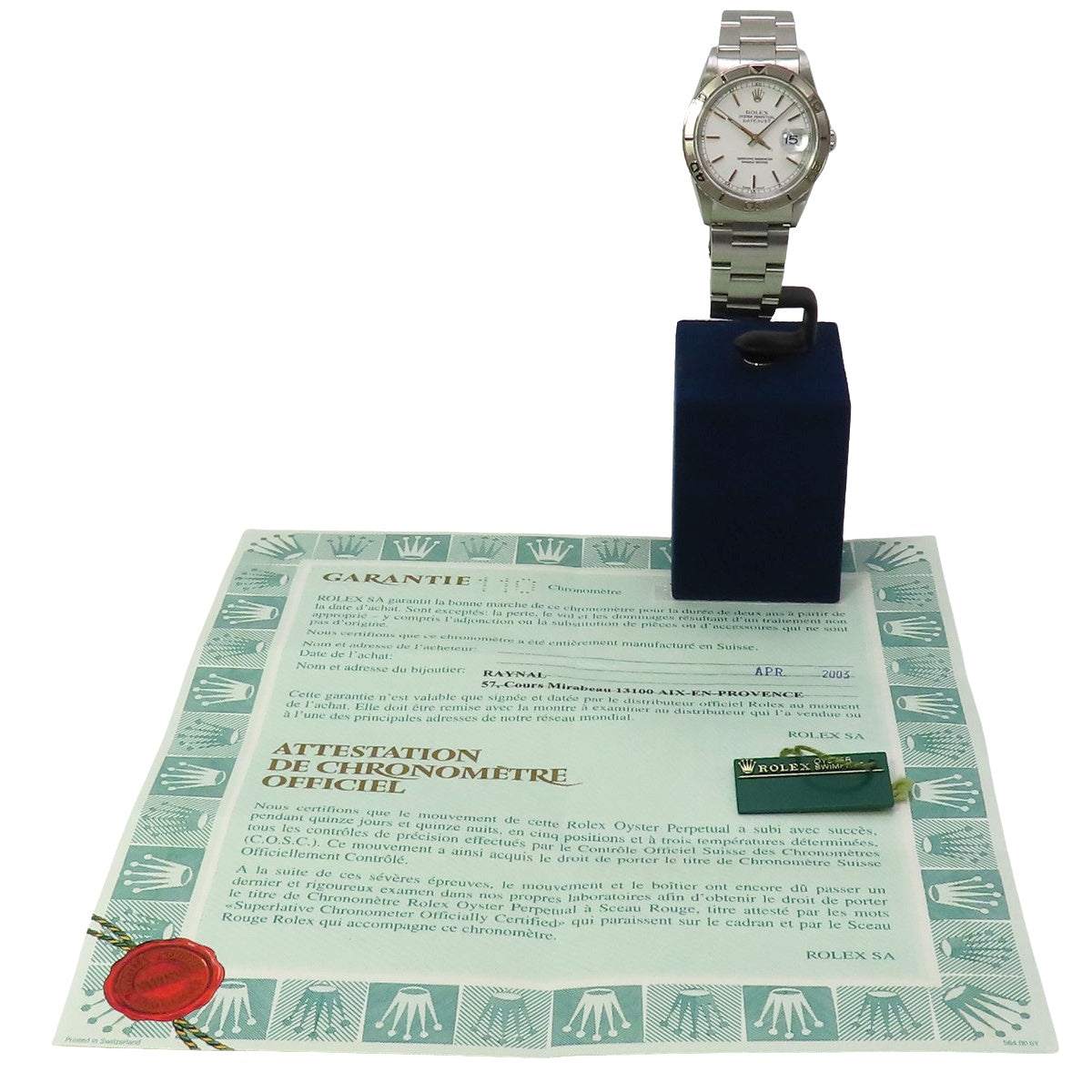 デイトジャスト 16264 WG/SS ホワイト 自動巻き メンズ