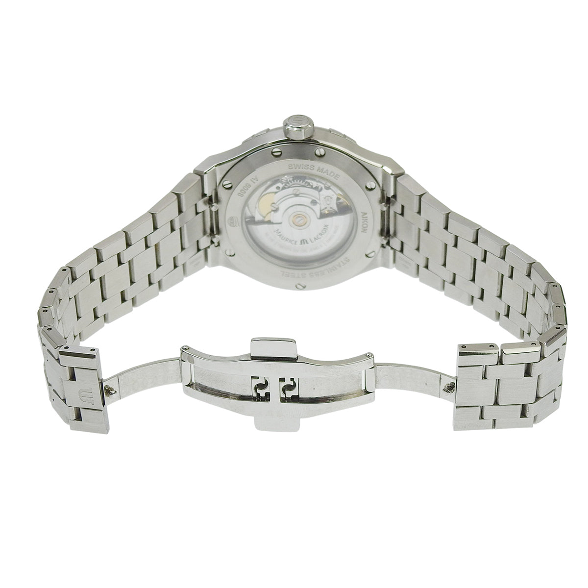 Maurice Lacroix Aikon Automatic AI6008-SS002-430-1 SS Blue Automatic Men's