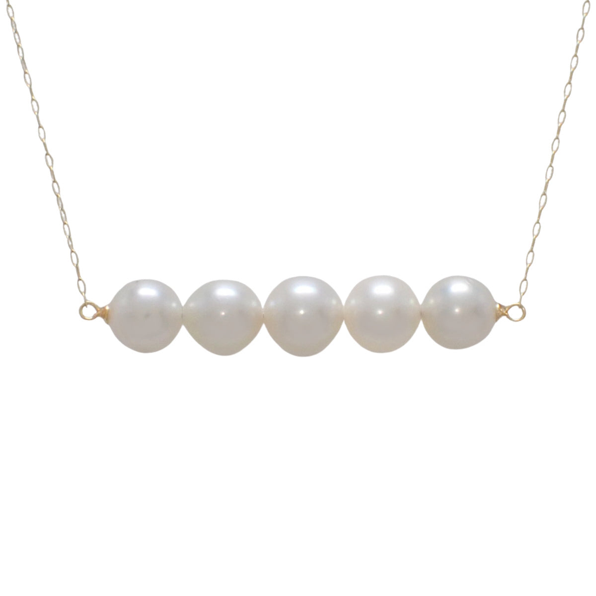 Pearl Necklace K18YG 3.4g