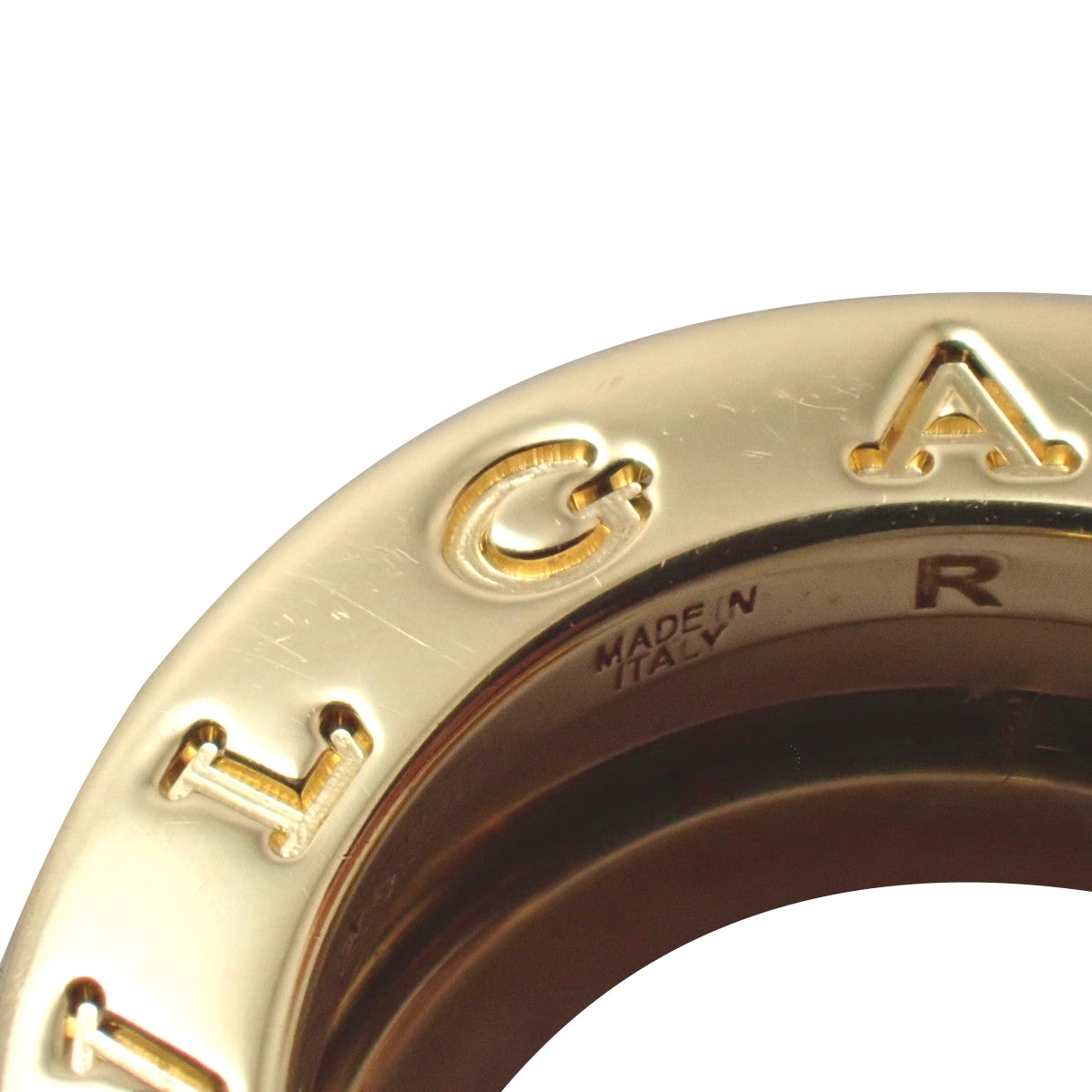 ビー・ゼロワン ロックイヤリング ダイヤモンド イエローゴールド K18YG 10.0g