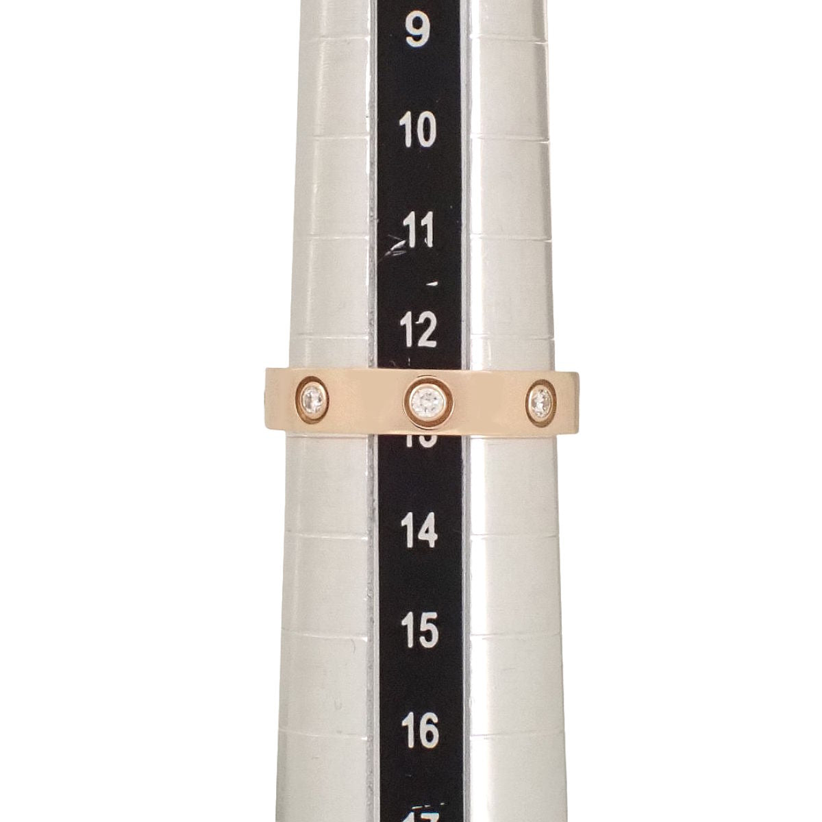 LOVEリング スモールモデル ダイヤモンド ピンクゴールド K18PG 53 4.2g