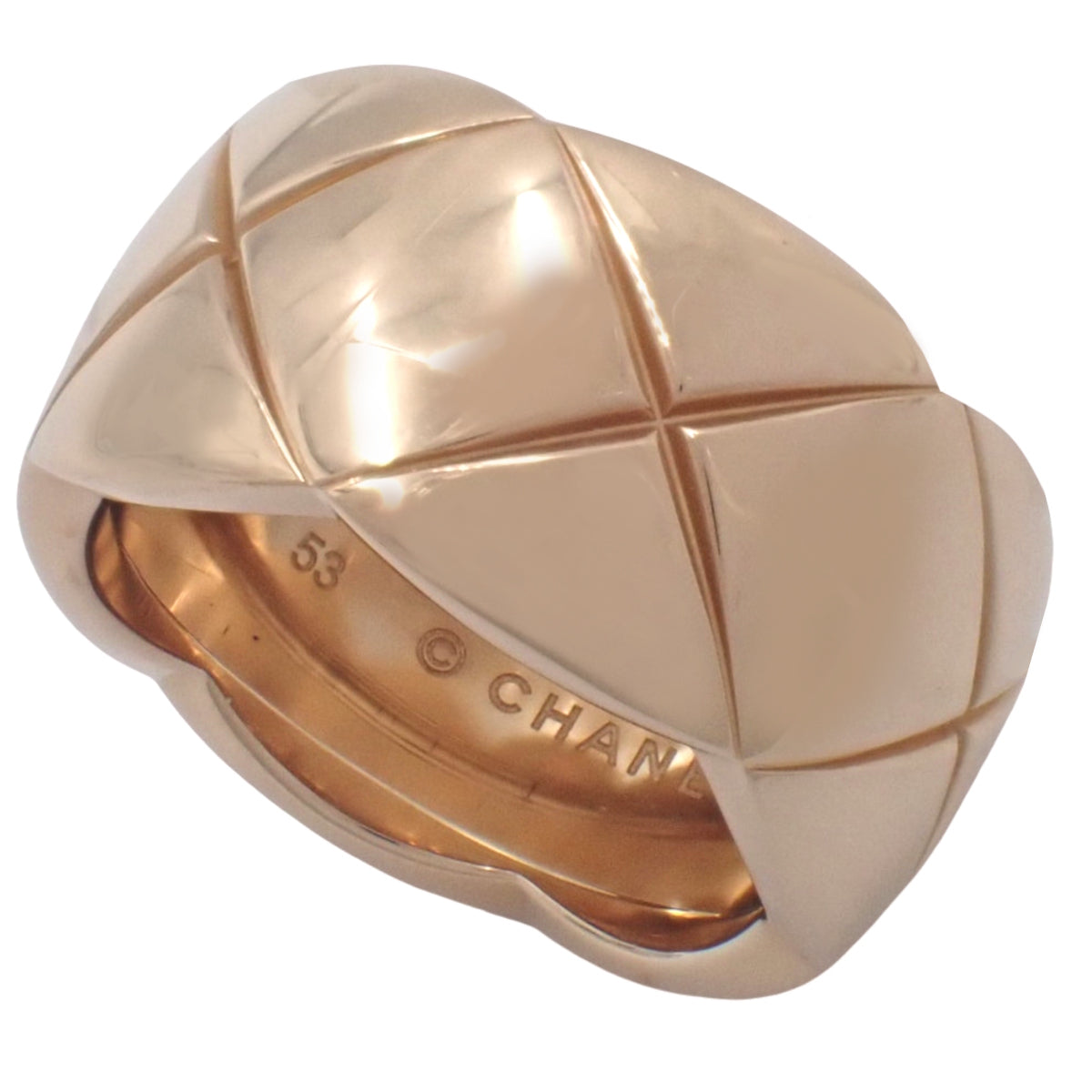 ココクラッシュ リング ラージ ピンクゴールド K18PG 11.5g