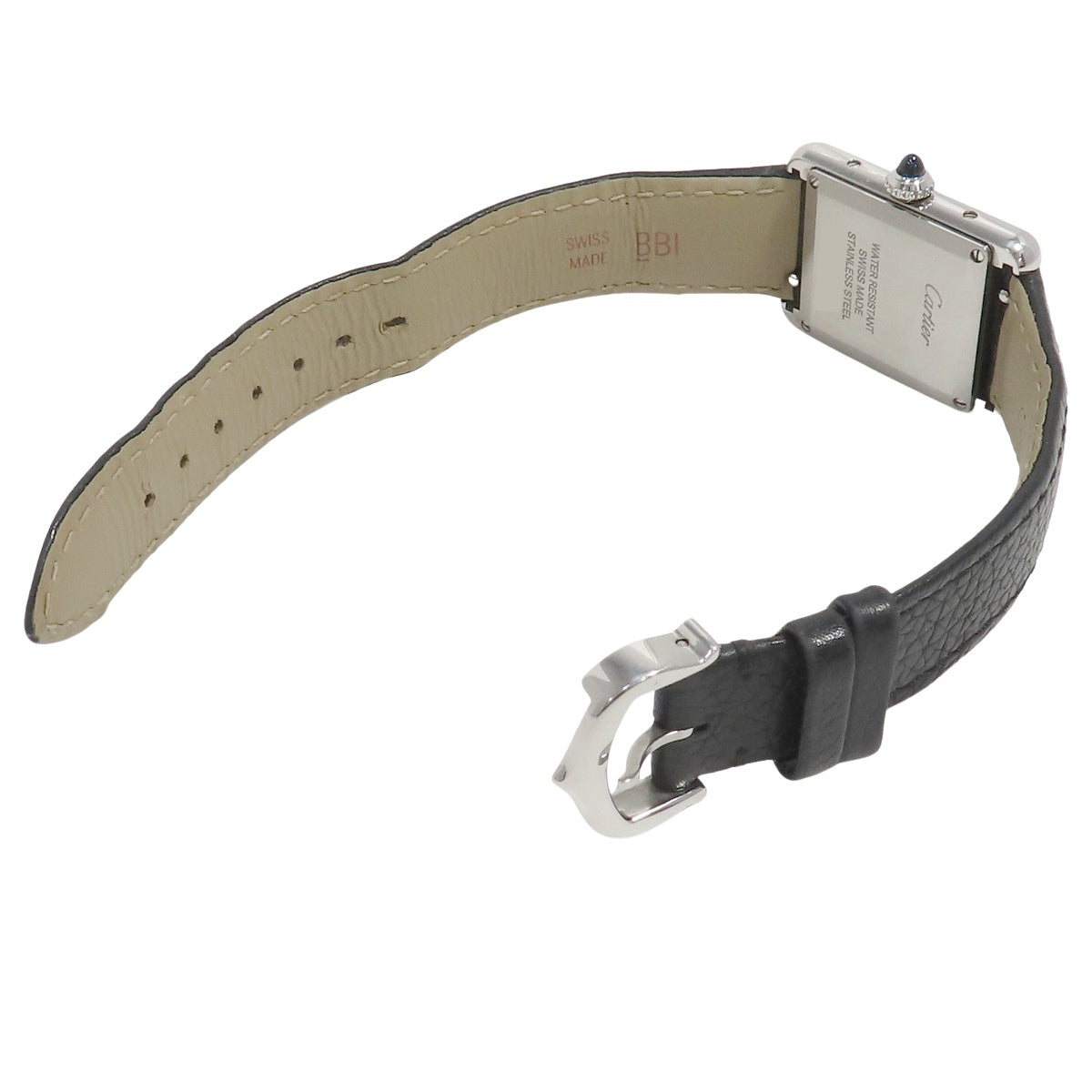 Tank Must SM WSTA0042 Stainless Steel/Leather White Automatic Ladies