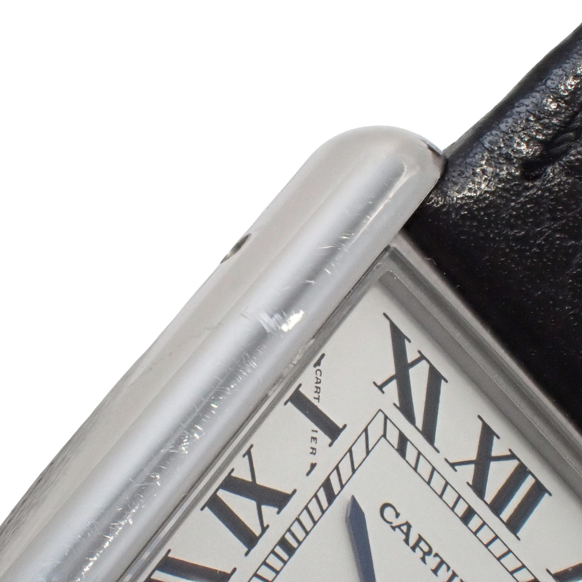 Tank Must SM WSTA0042 Stainless Steel/Leather White Automatic Ladies