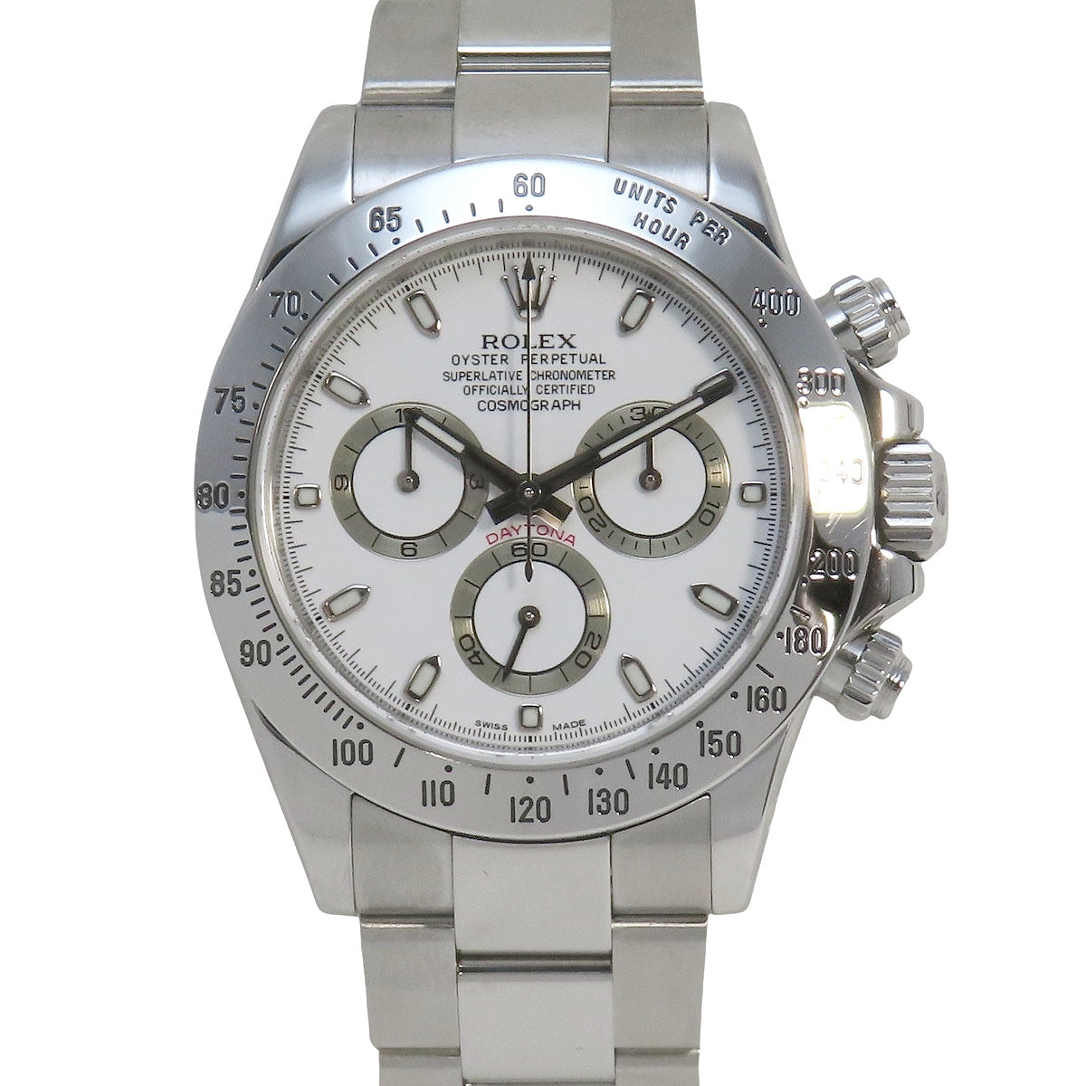 デイトナ 116520 SS V番 ホワイト 自動巻き メンズ