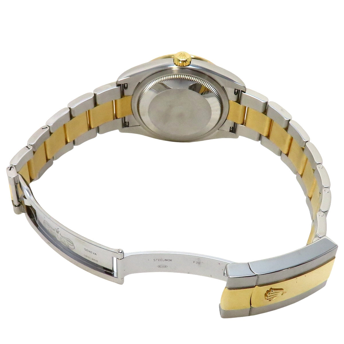 Datejust 36 Diamond Bezel 126283RBR YG/SS Random Serial Mother of Pearl Dial White Automatic Men's