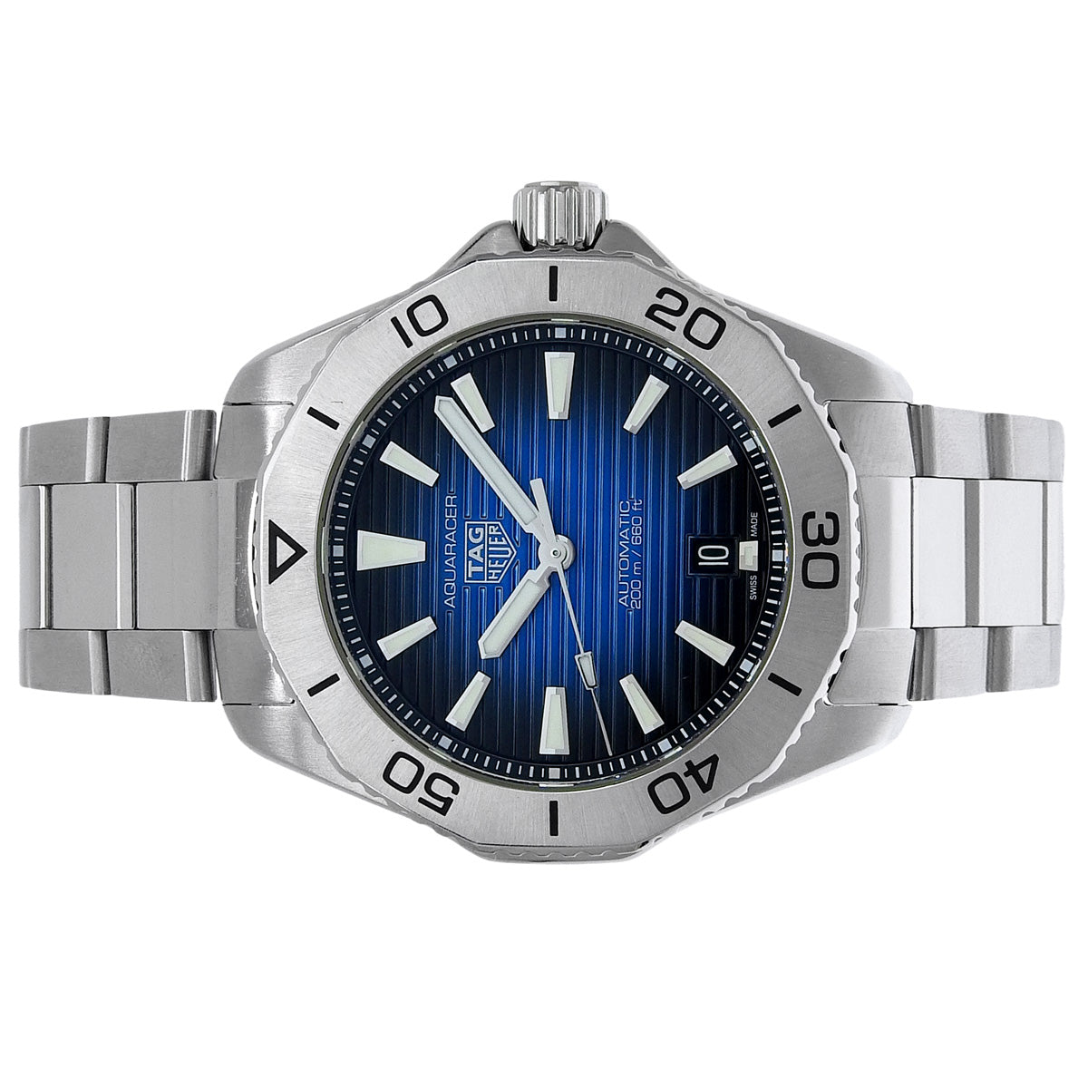 Aquaracer WBP2111 SS Blue Automatic Men's