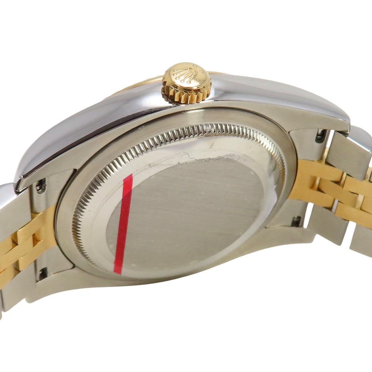 デイトジャスト 116233G YG/SS ランダム番 彫りコンピューター文字盤 10Pダイヤ 自動巻き メンズ