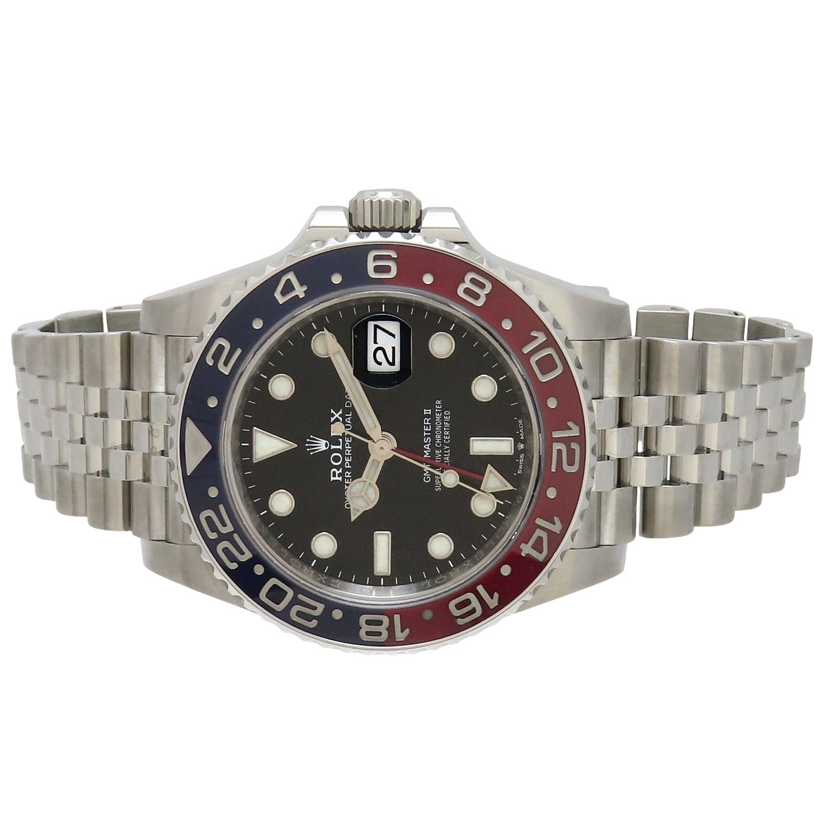 GMT-マスター2 126710BLRO SS ランダム番 ブラック 自動巻き メンズ