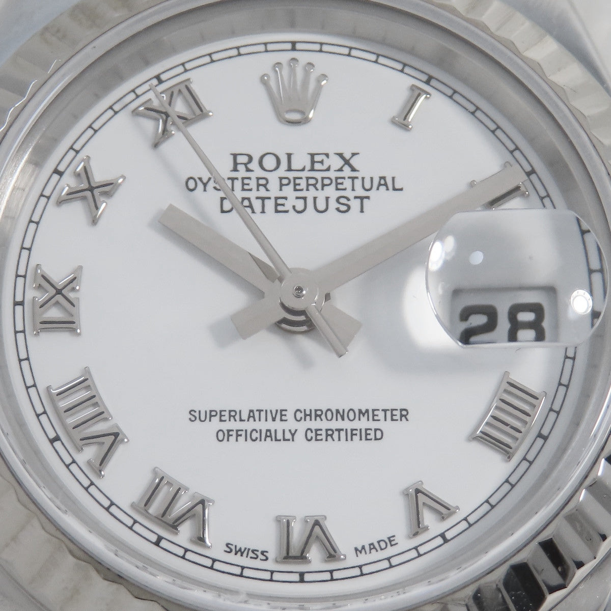 Datejust 179174 WG/SS D-serial White Automatic Ladies