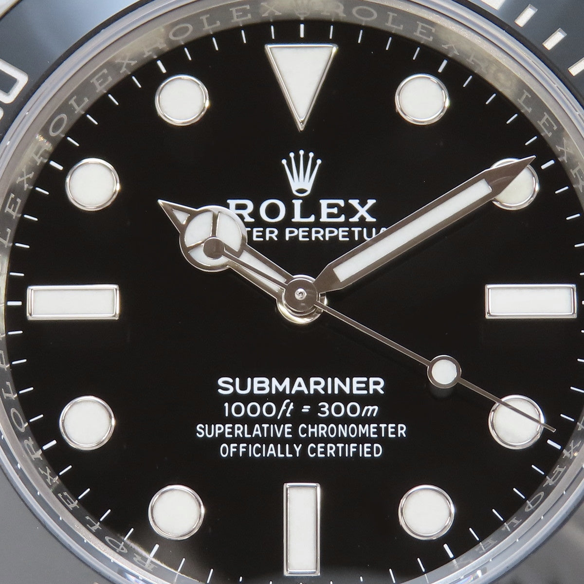 Submariner 124060 SS Random Number Black Automatic Men's