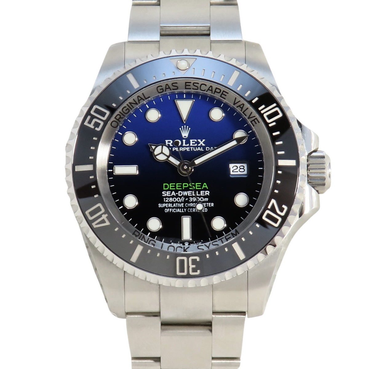 ディープシー Dブルー 126660 SS ランダム番 ブルー 自動巻き メンズ