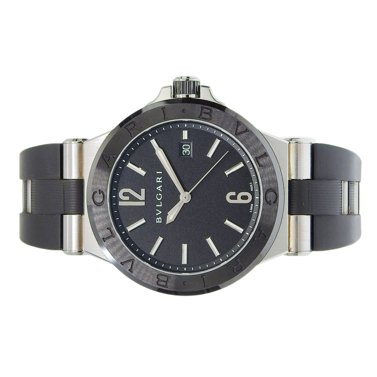 迪奥格纳 DG42SC 精钢/陶瓷 黑色 自动上链 男士腕表