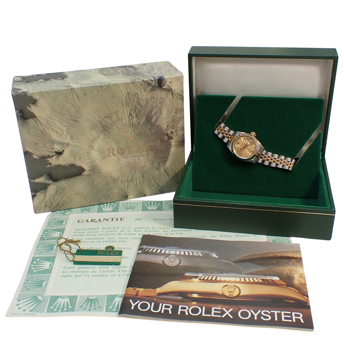 Datejust 69173 YG/SS Champagne Gold Automatic Women's