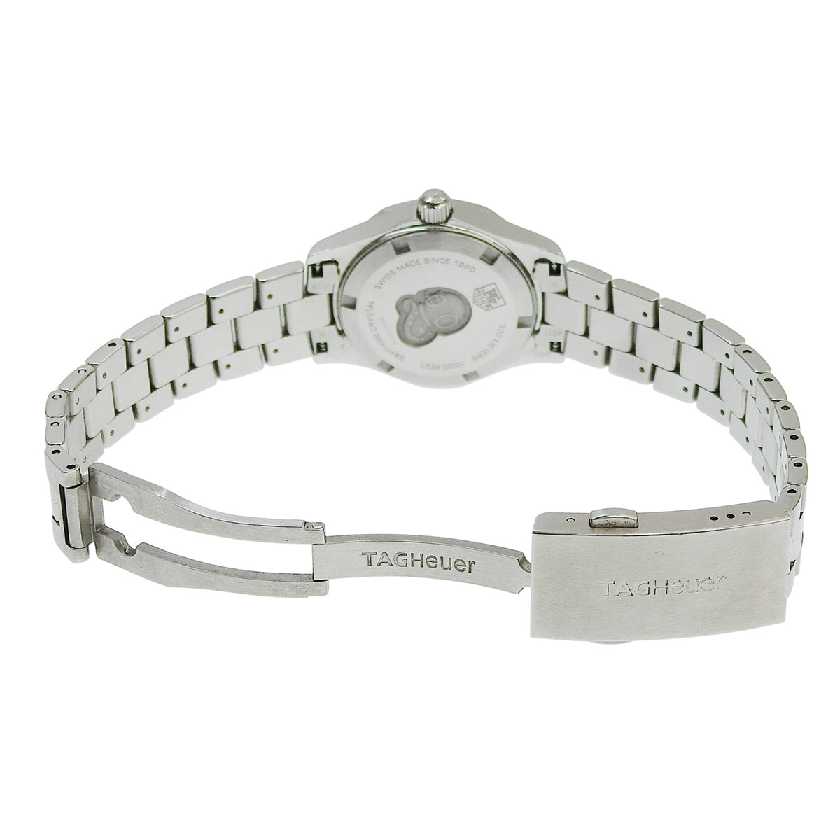 Aquaracer WAF1414.BA SS Mother-of-Pearl Dial White Quartz Ladies