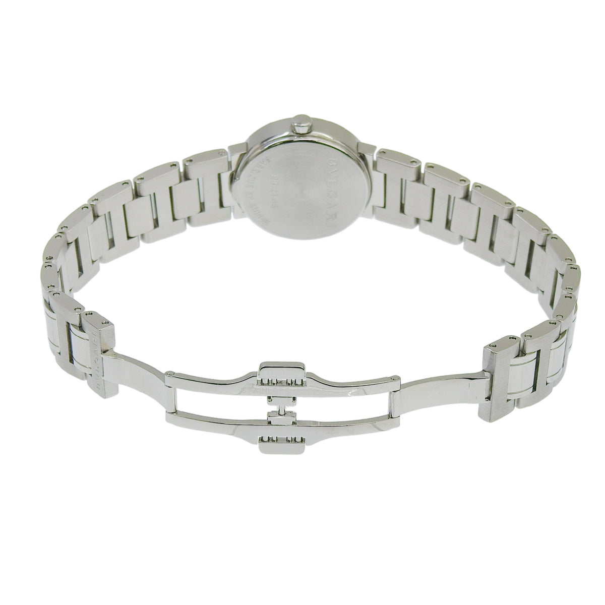 Bvlgari Bvlgari SS Black Quartz Ladies