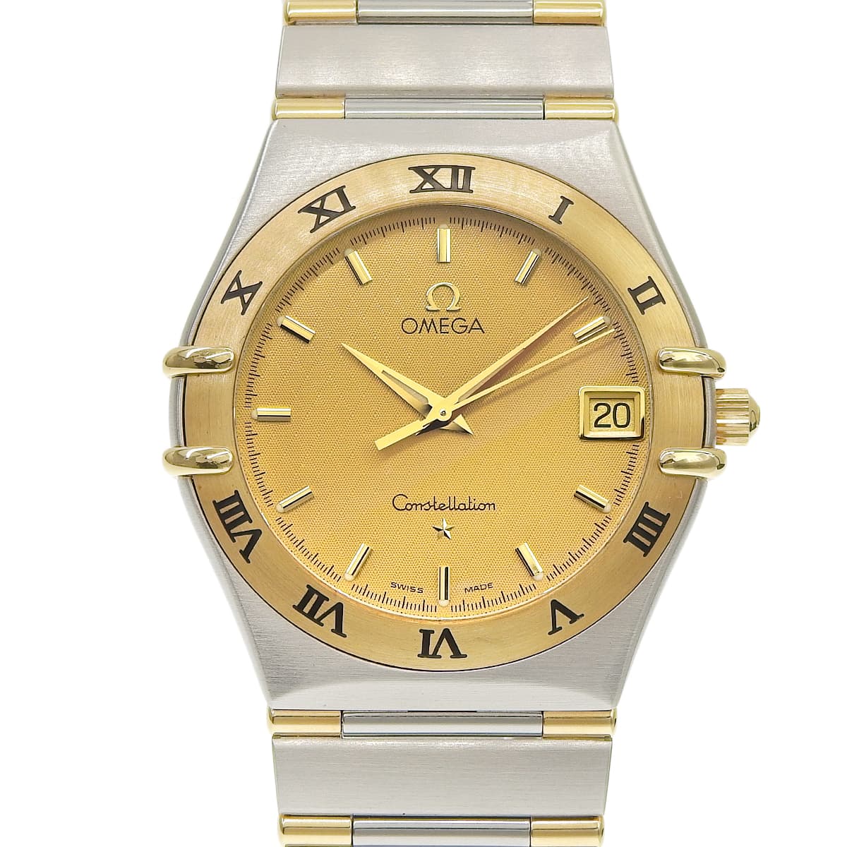 コンステレーション 1312.10.00 YG/SS ゴールド クオーツ ユニセックス