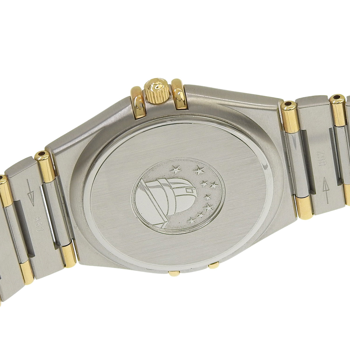 星座系列 1312.10.00 黄K金/不锈钢 石英机芯 男女通用腕表