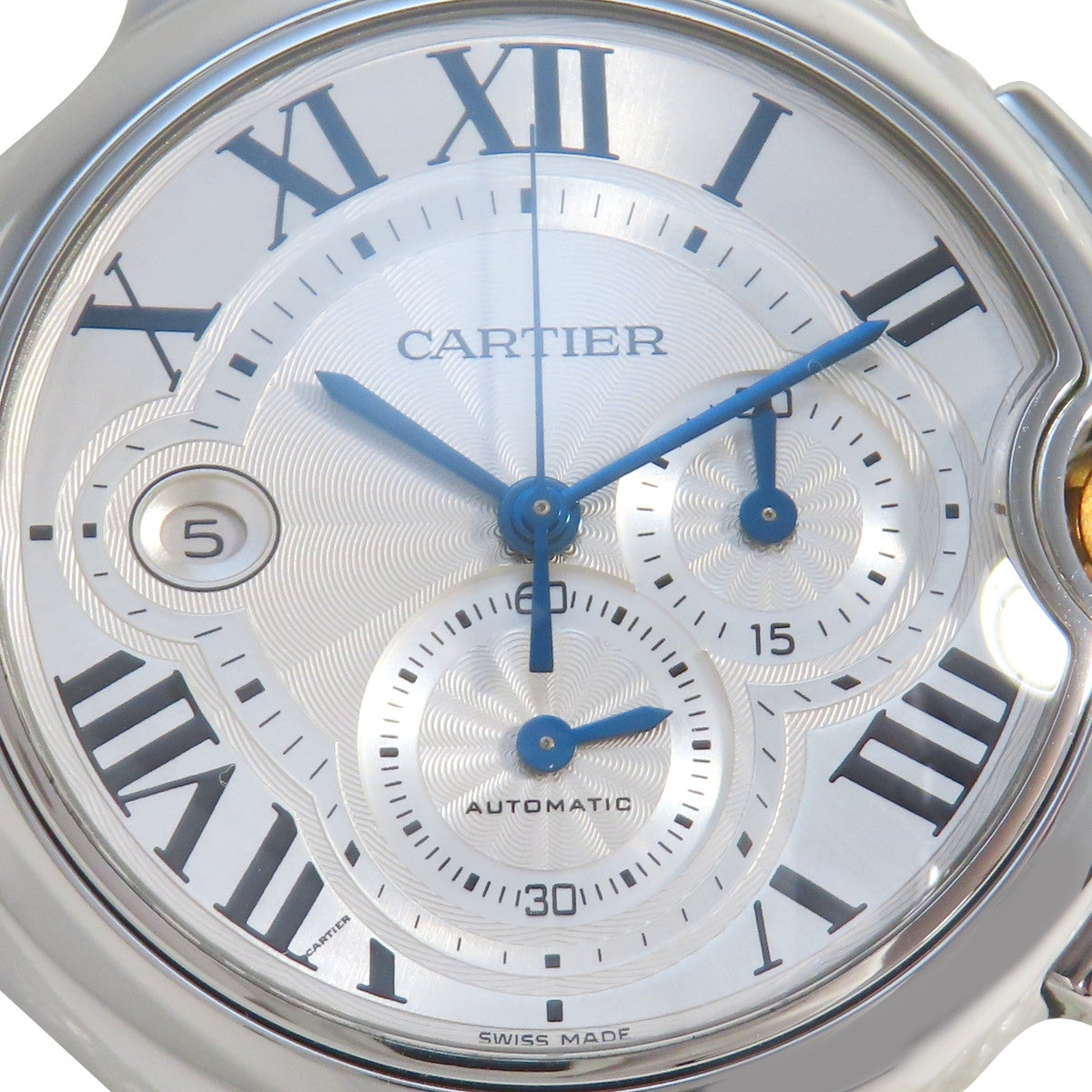 Cartier Ballon Bleu Chronograph W6920063 PG/SS Silver Automatic Men's|Vintage Luxury Brand Specialty Store|Shibuya, Tokyo|alamode