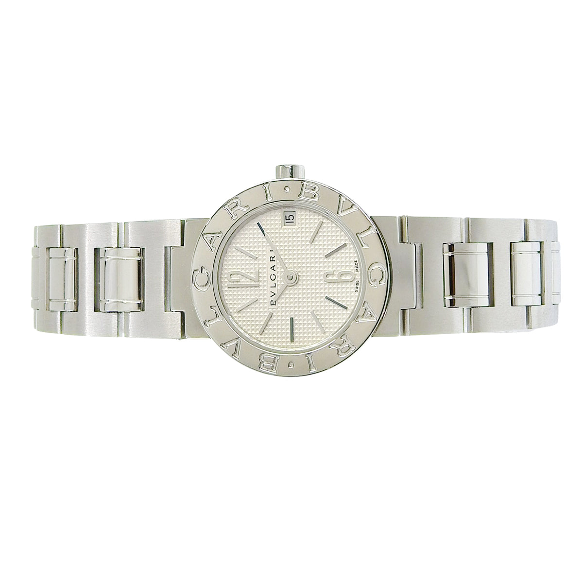 BVLGARI BVLGARI BB23SS SS Off-White Quartz Ladies