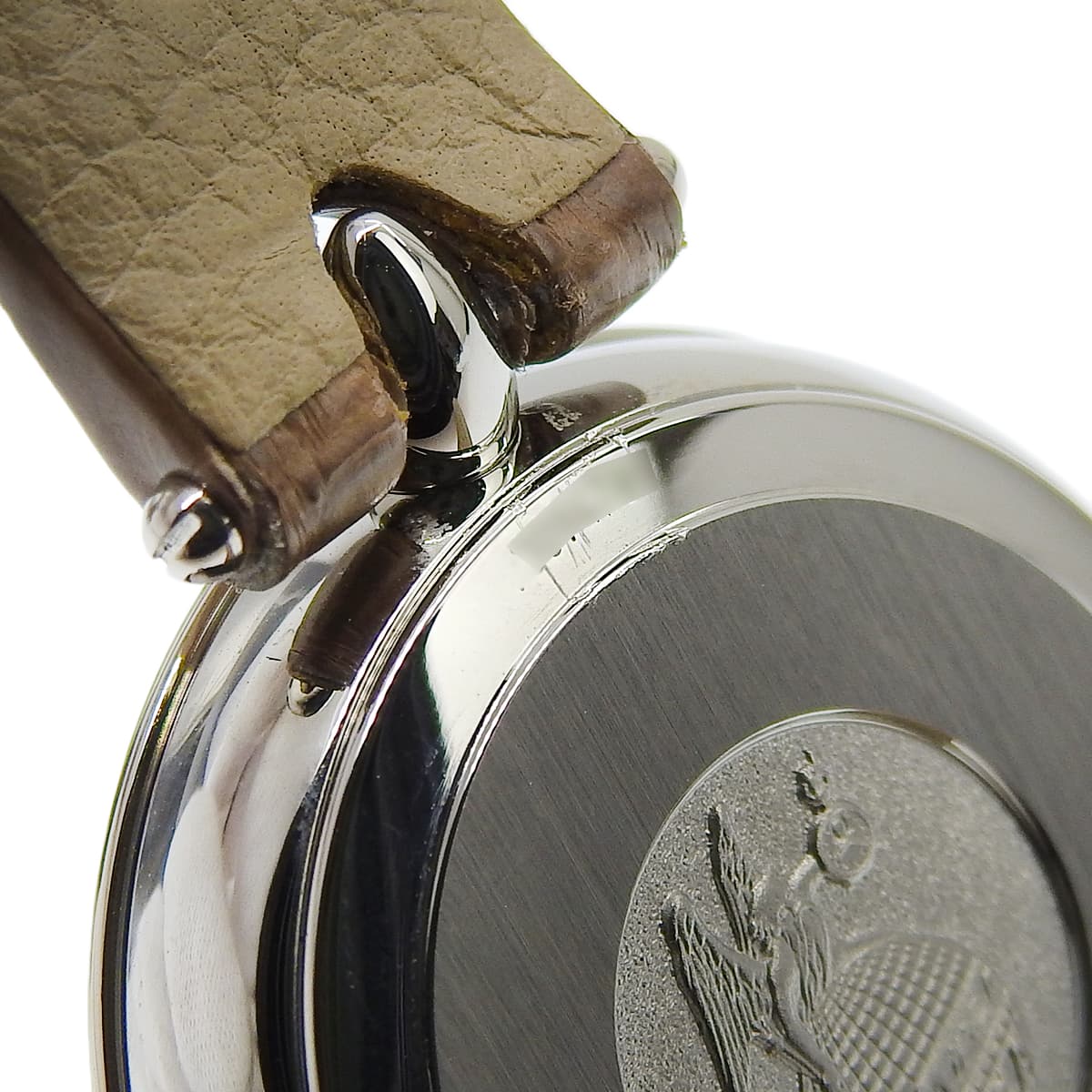 De Ville Prestige Dewdrop 424.18.27.60.52.001 SS Diamond Bezel Diamond Indexes Quartz Ladies