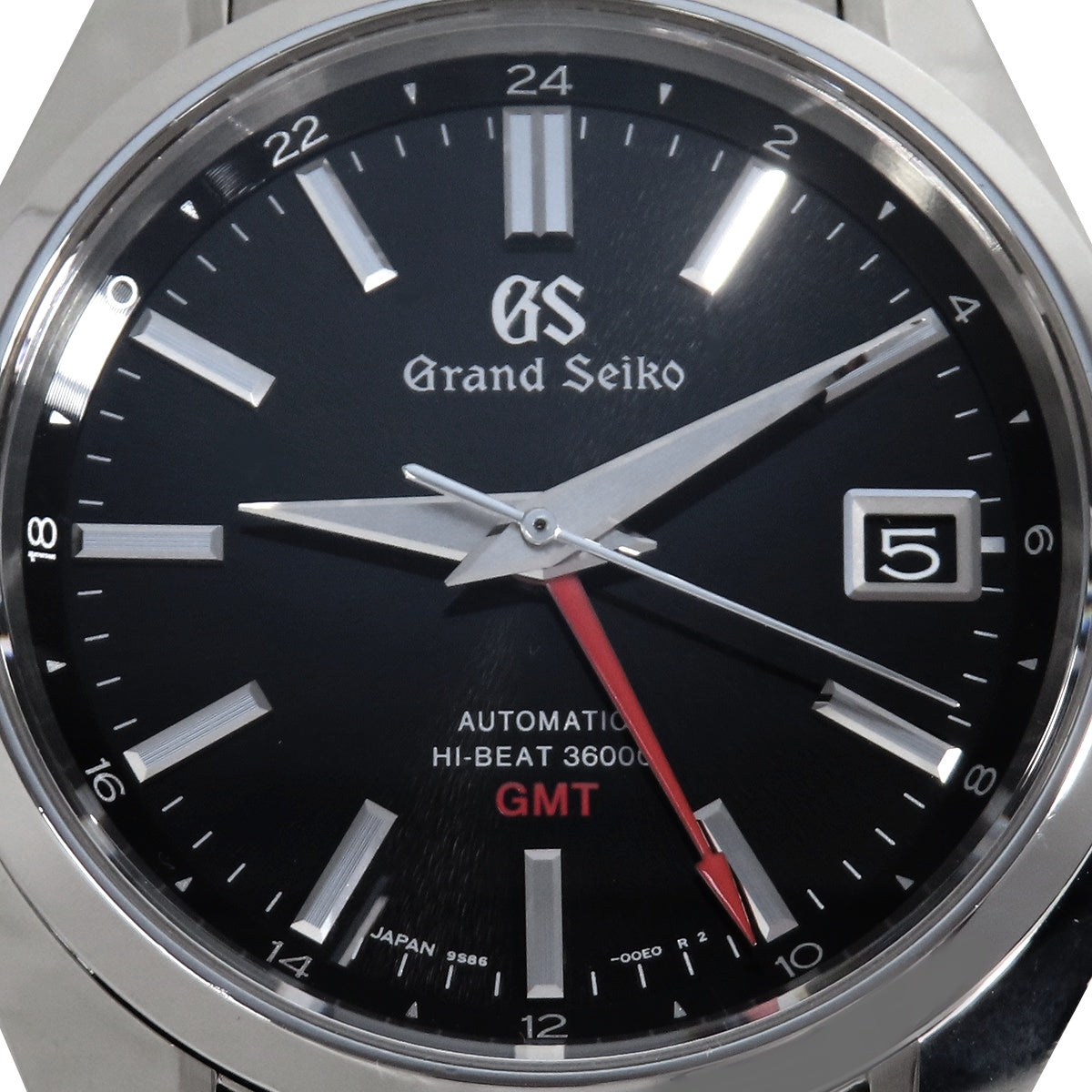 Mechanical Hi-Beat GMT SBGJ003 SS Black Automatic Men's